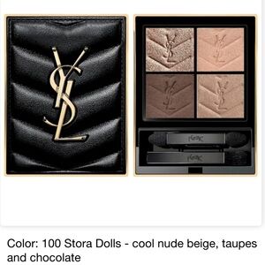 NIB YSL mini clutch eye shadow palette